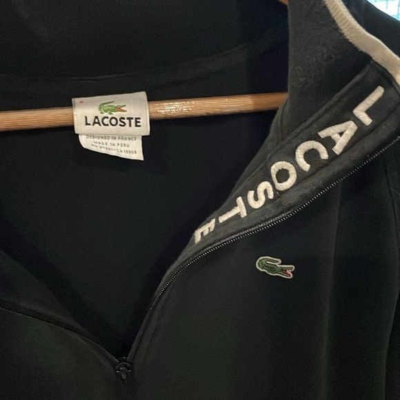 Men’s Lacoste Half Zip Sweater - Picture 3 of 6